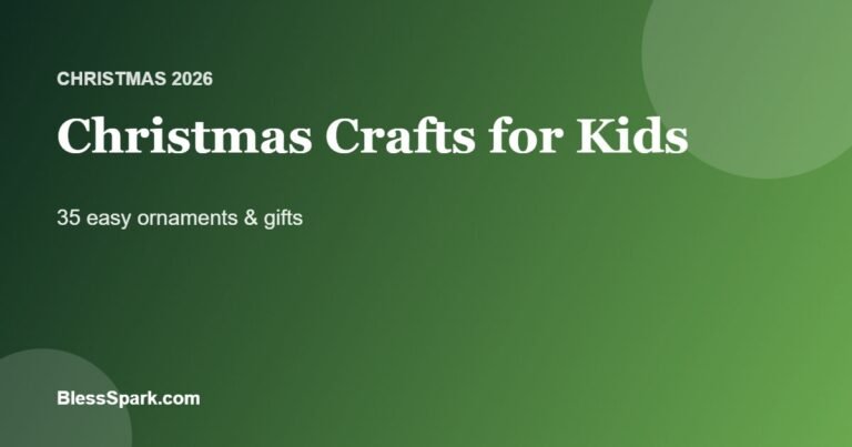 Easy Christmas crafts for kids