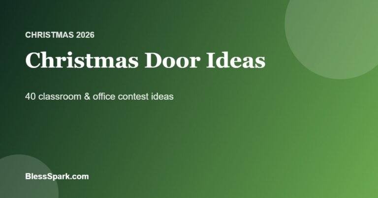 Christmas door decorating ideas for classroom and office