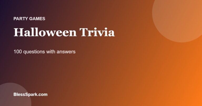 Halloween trivia questions and answers