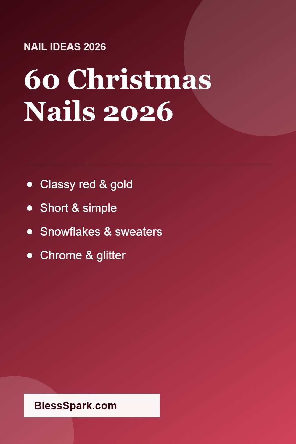 60 Christmas nails cute simple classy 2026