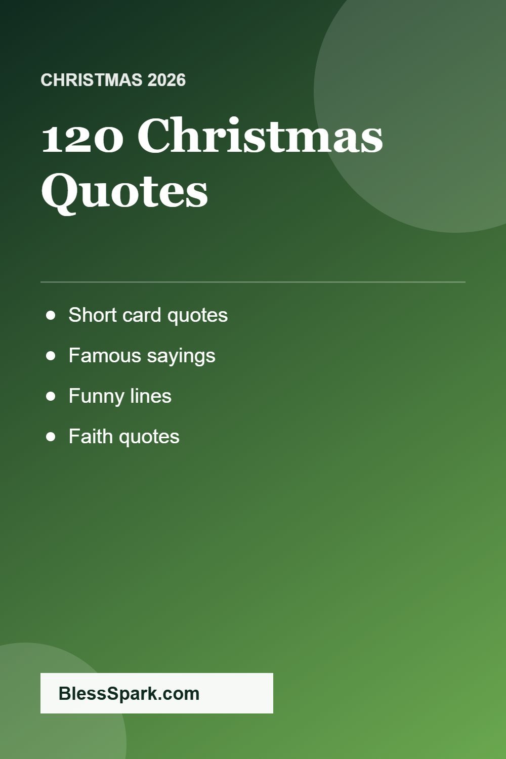 120 Christmas quotes short funny inspirational