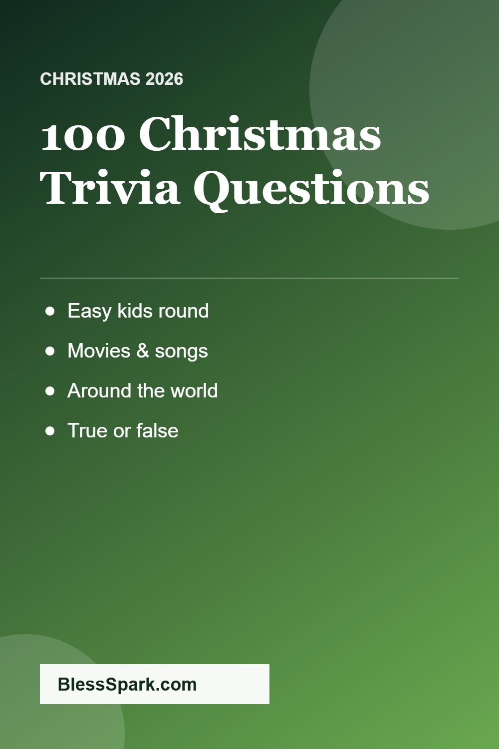 100 Christmas trivia questions and answers