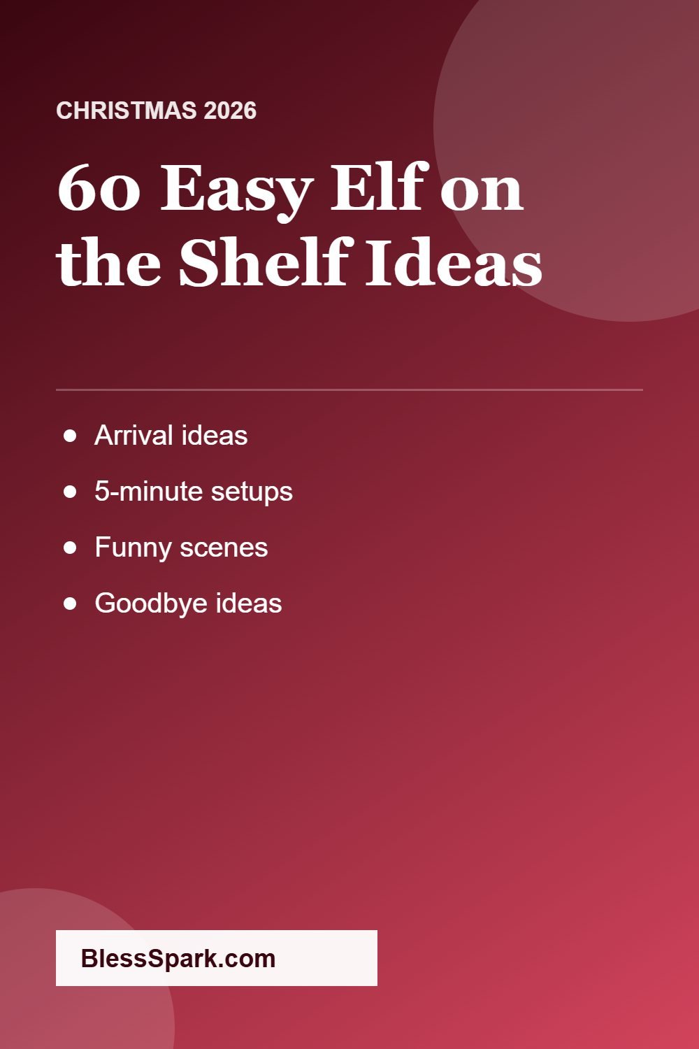 60 easy Elf on the Shelf ideas for 2026