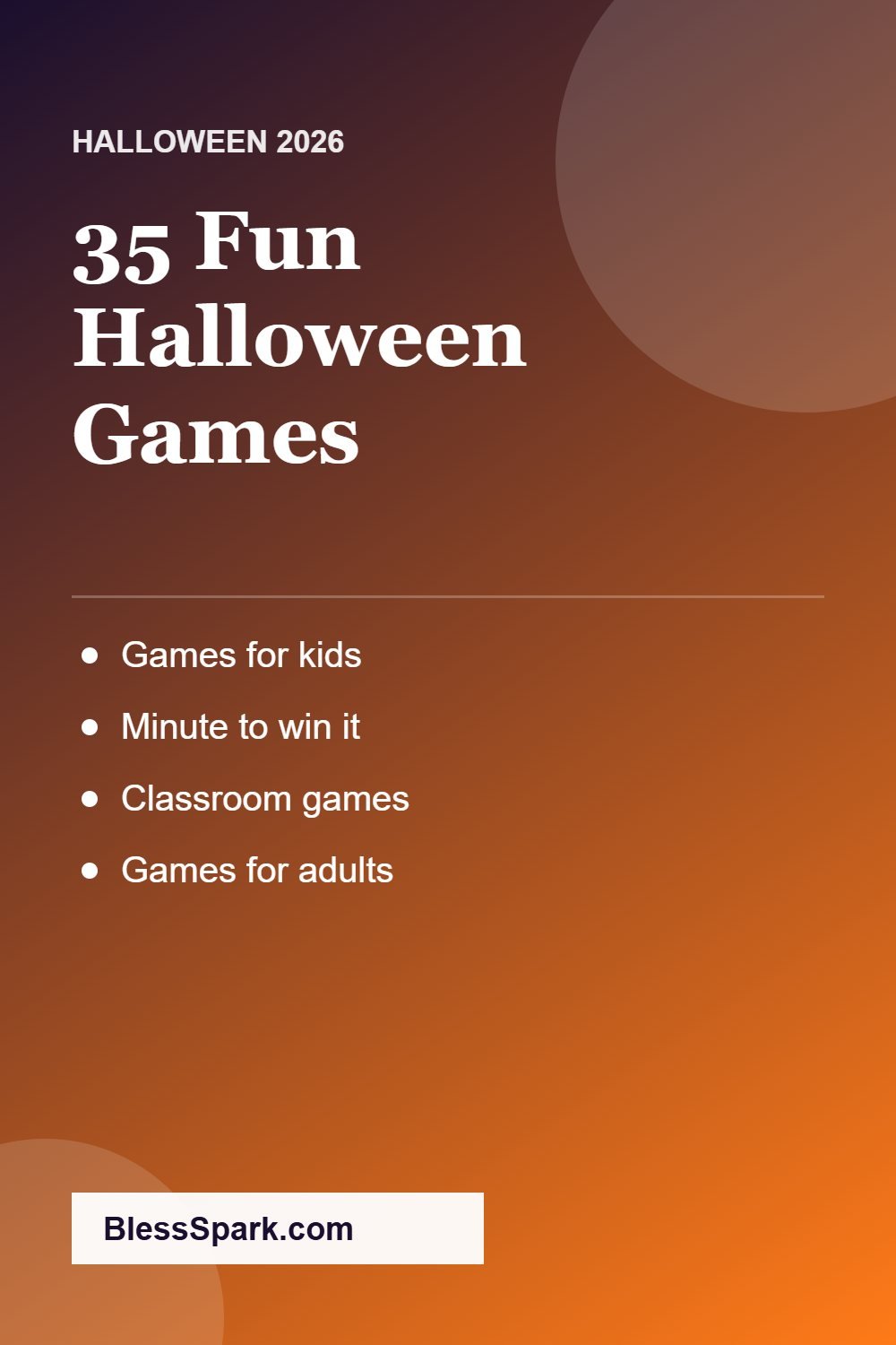 35 fun Halloween games for kids and adults