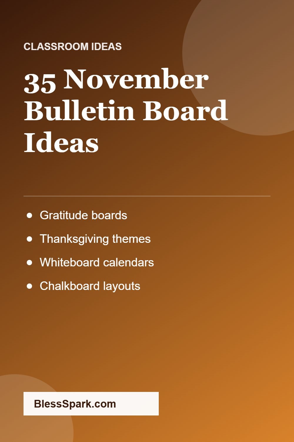 35 November bulletin board and whiteboard calendar ideas