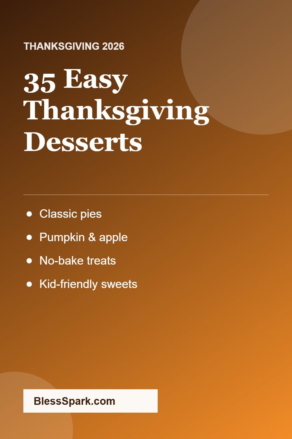 35 easy Thanksgiving desserts beyond pie