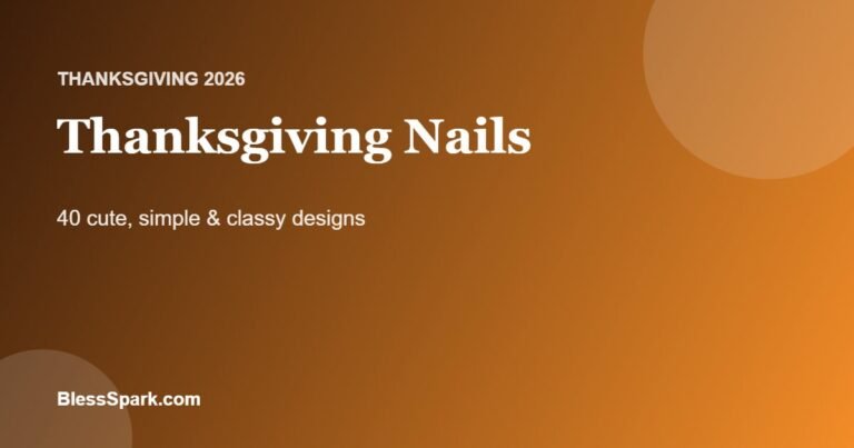 Thanksgiving nails 2026 ideas