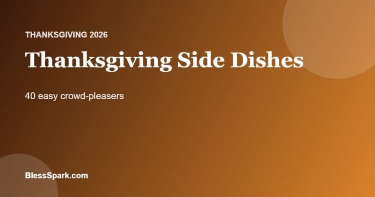 Easy Thanksgiving side dishes