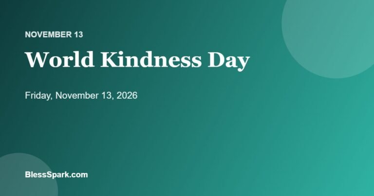 World Kindness Day 2026 ideas